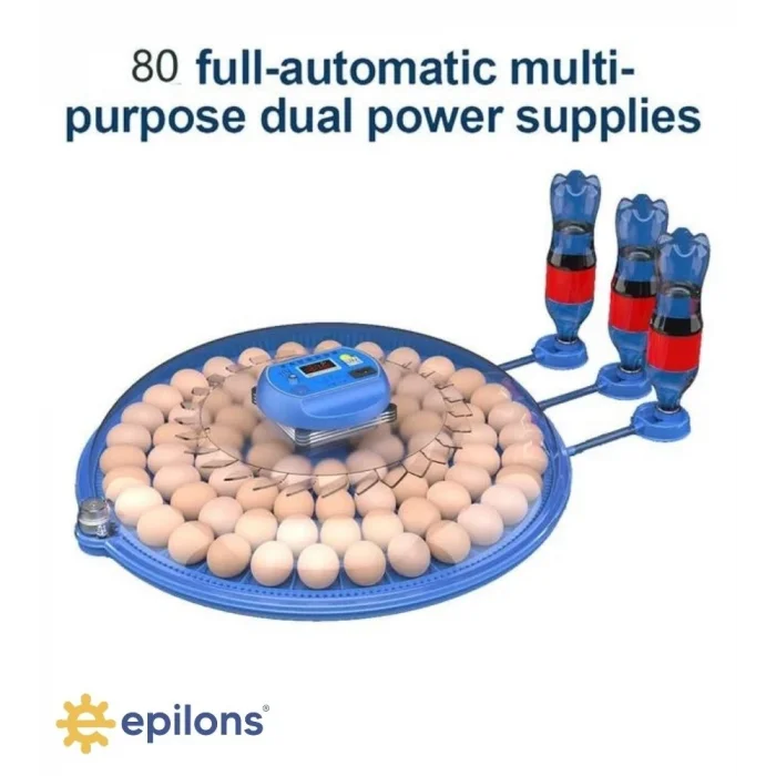 BUĞZ 80/240 Kapasiteli Çift Viyollü Kuluçka Makinesi Kaz Ördek Tavuk Bıldırcın Kuşlar İçin ( BUĞZ )