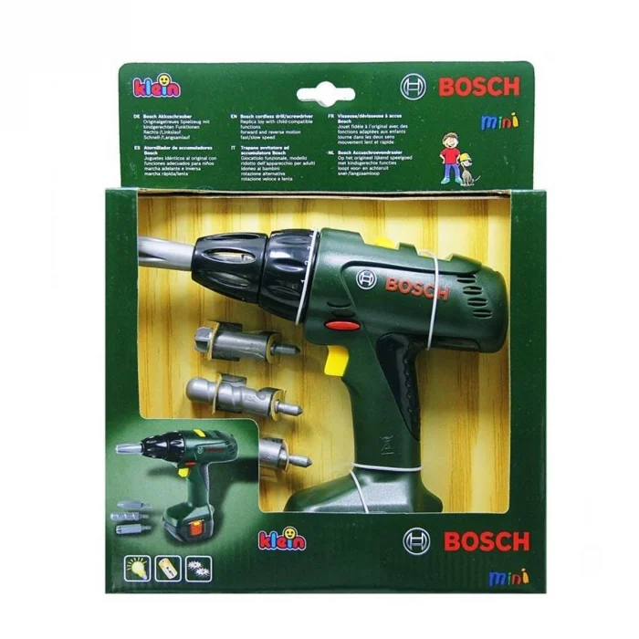 BUĞZ 8402 Bosch Işıklı Oyuncak Matkap Seti