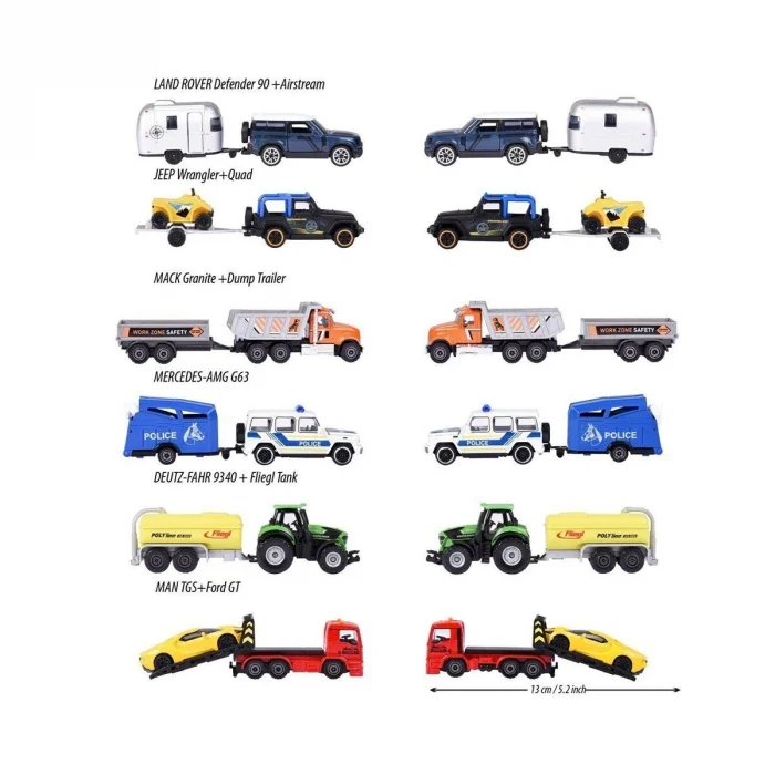 BUĞZ 8503002001 City Trailer 6-asst