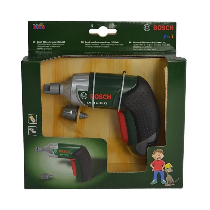 BUĞZ 8602 Bosch Ixolino Sesli ve Işıklı Oyuncak Matkap Tamir Seti