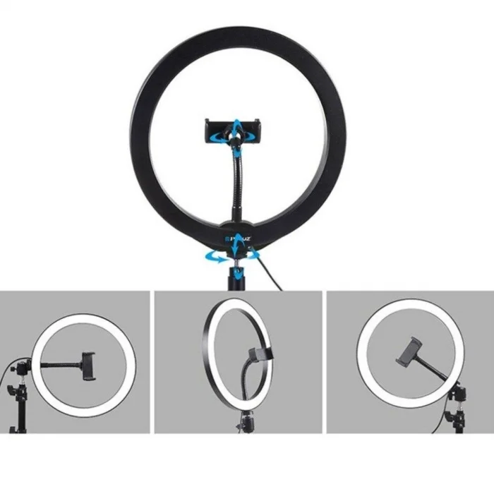 BUĞZ 8inç 20cm Youtube Instagram Tiktok Selfie  Stüdyo Video Fotoğraf Ring Light  Tripod Led Halk