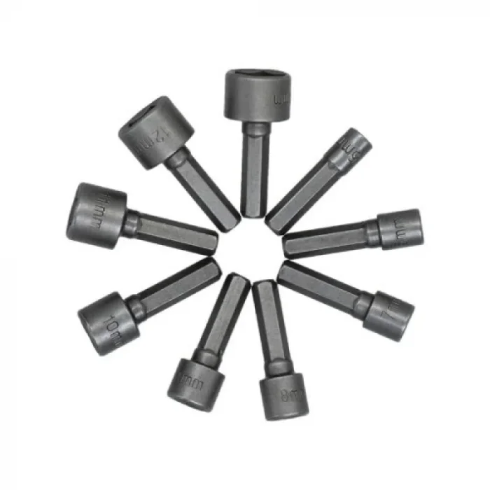  9 Parça Manyetik Somun Adaptörü