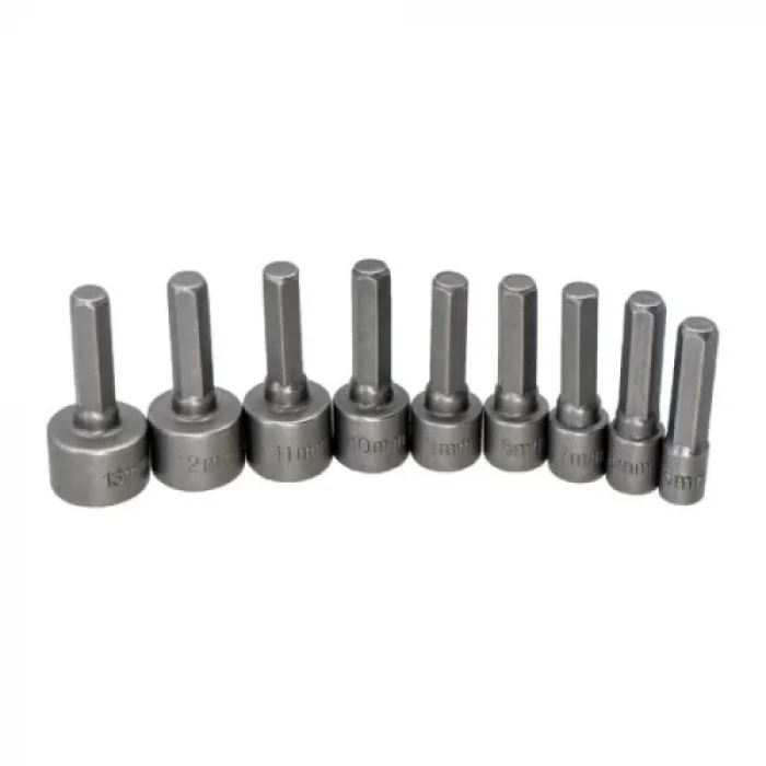  9 Parça Manyetik Somun Adaptörü