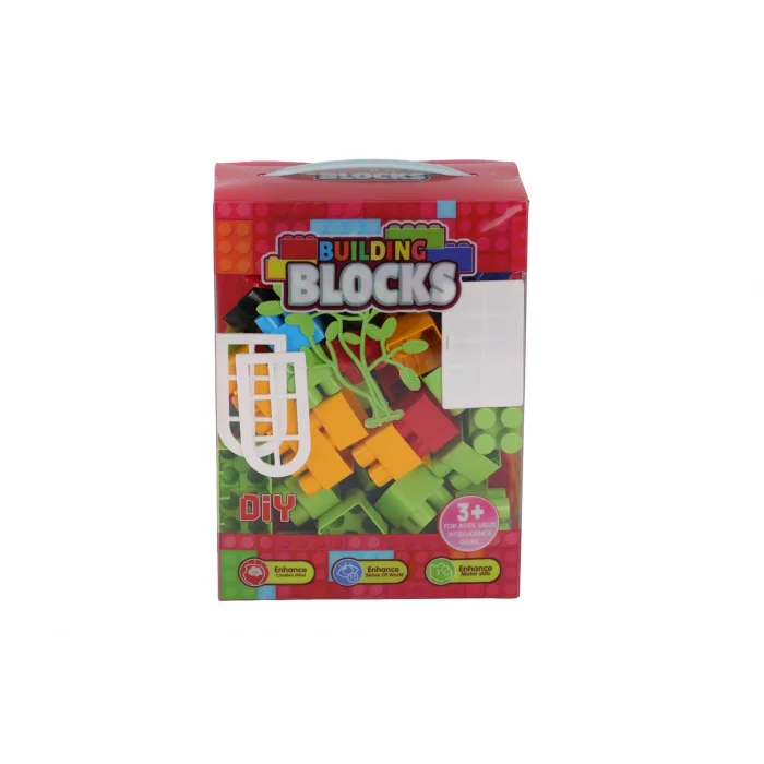 BUĞZ 909 AGH RENKLİ KUTUDA 55 PARÇA BLOK