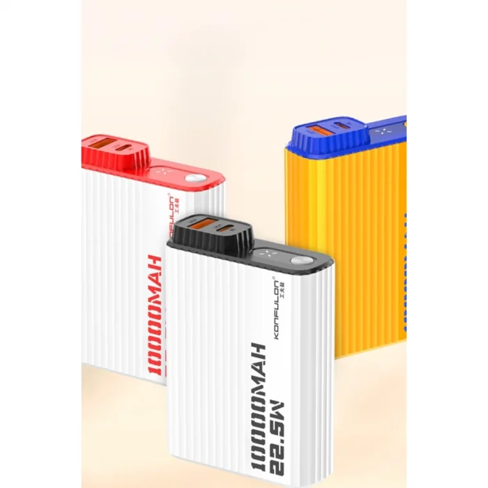 BUĞZ A40Q 10.000 Mah Pd 20w Mini Powerbank - Siyah-beyaz