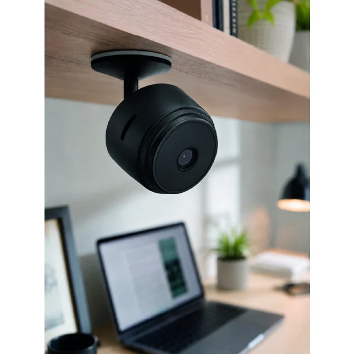 BUĞZ A9 Mini Wi-Fi Güvenlik Kamerası HD Gece Görüşlü Hareket Algılamalı Kablosuz IP Kamera - BUĞZ