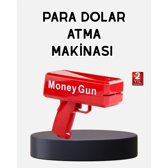 BUĞZ ABS Malzemeli Para Saçma Tabancası Etkinlik ve Parti Kullanımına Uygun