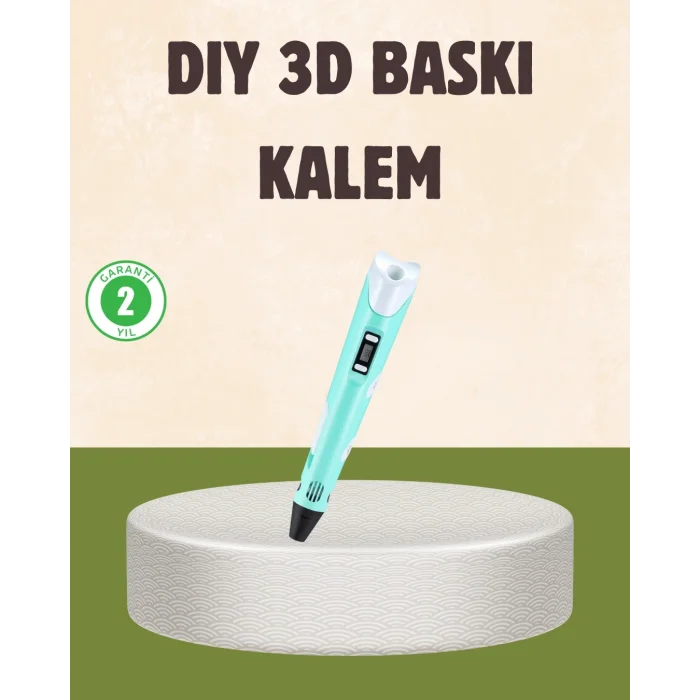 BUĞZ ABS ve PLA Filament Destekli 3D Yazıcı Kalem