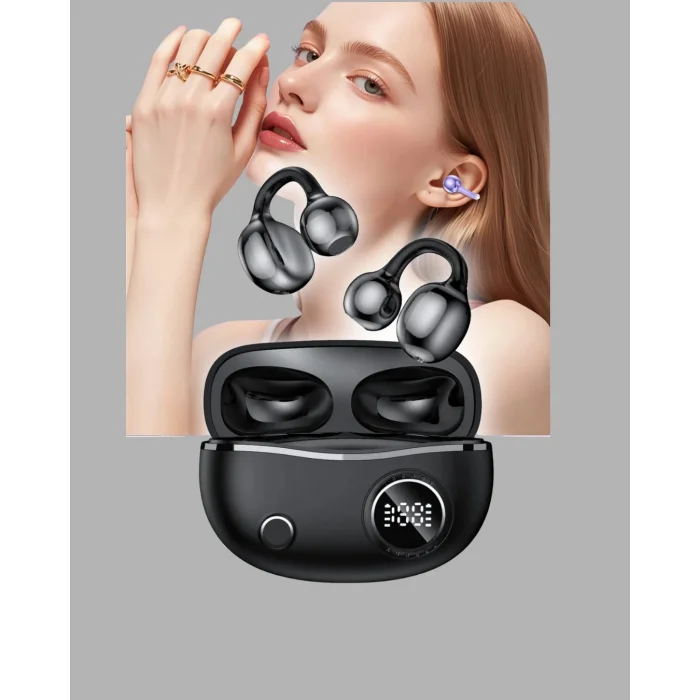 BUĞZ Açık Kulak Bluetooth Kulaklık 5.4 APTX Destekli Ergonomik Tasarım