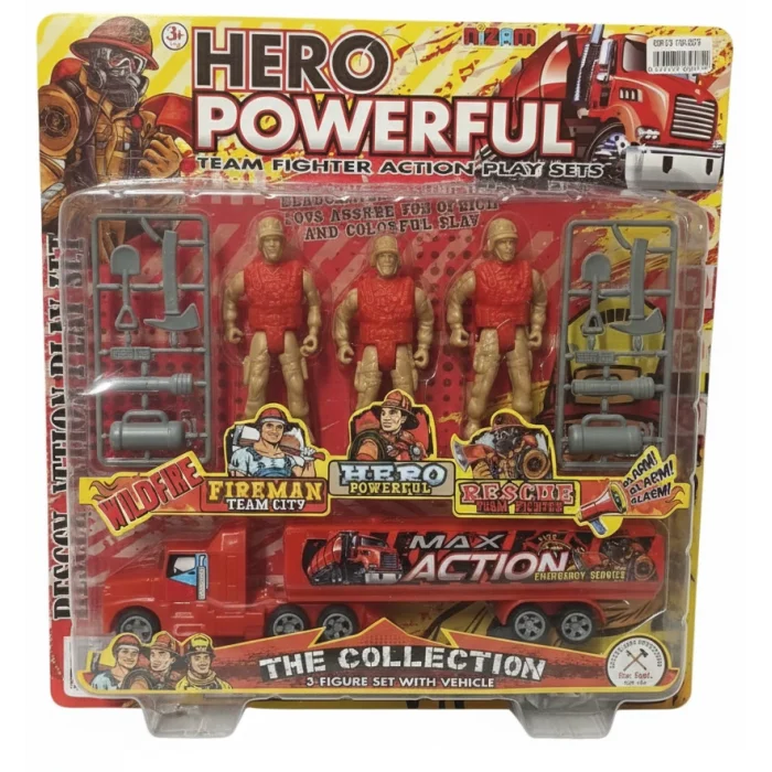 BUĞZ Acil Müdahale Ekibi Oyuncak Seti 14 Parça