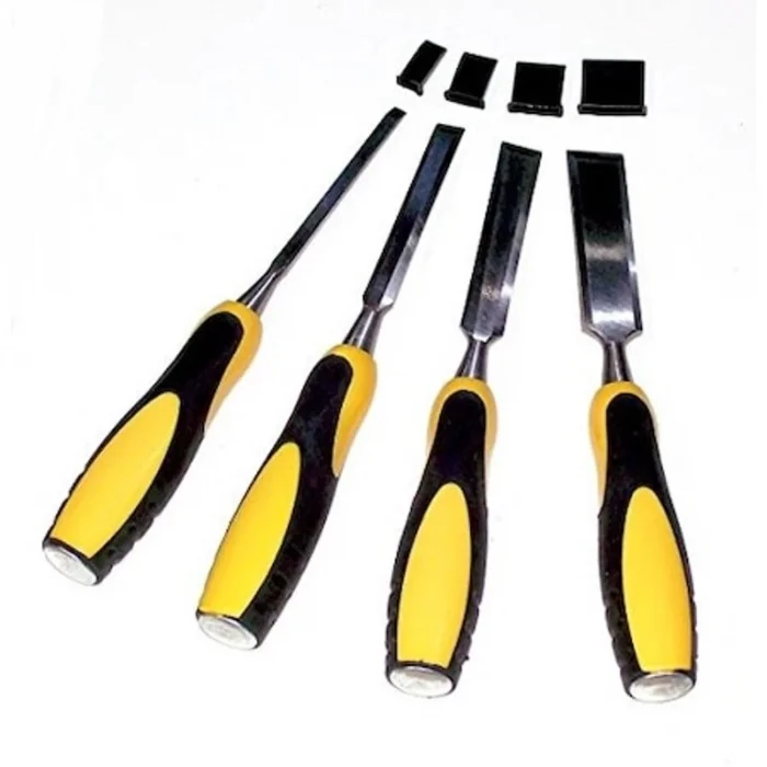  Ağaç Oyma Seti Darbeli İskarpela Seti - 10-12-18-24mm