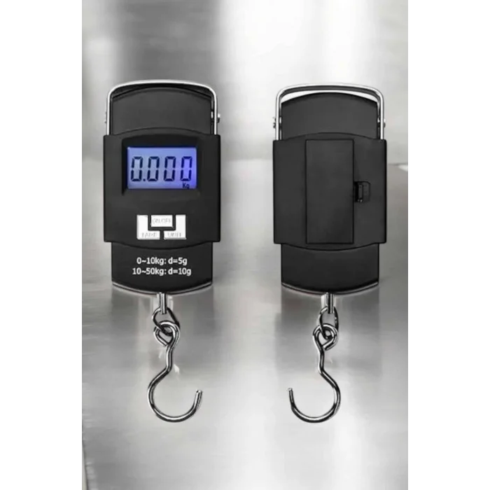 BUĞZ Ağırlık Ölçer 50 Kg El Terazisi El Kantarı Pilli Led Ekran - BUĞZ
