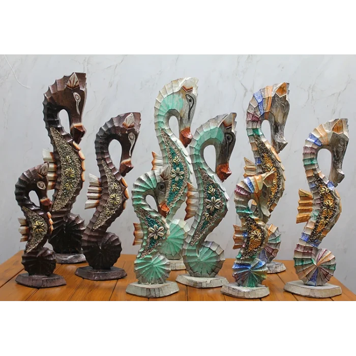 BUĞZ Ahşap 3lü Denizatı Kumlu