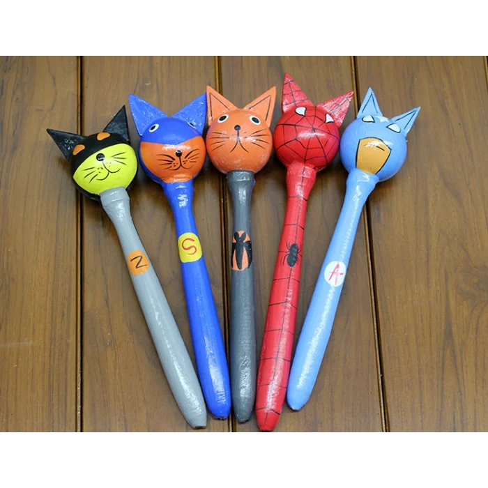 BUĞZ Ahşap 5li Marakas Seti Model 2