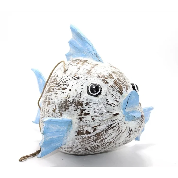 BUĞZ Ahşap Balık Figürü Lıngga Yonı-1