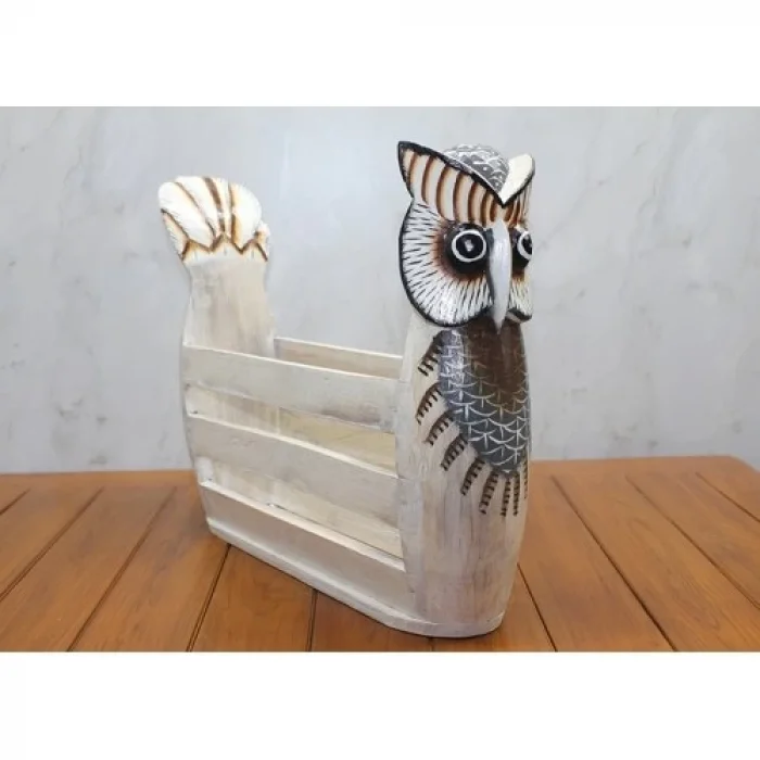  Ahşap Baykuş Gazetelik