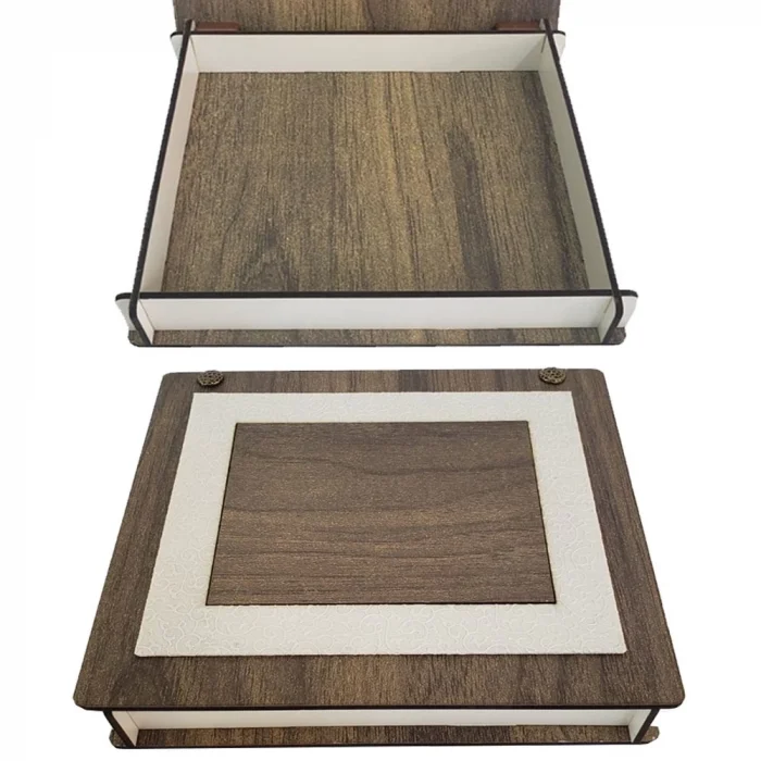 BUĞZ Ahşap Derili Kutu