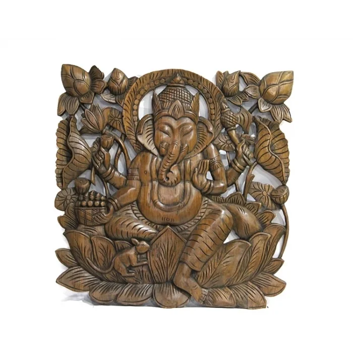 BUĞZ Ahşap Duvara Asmalı El Oyması Pano 2/1