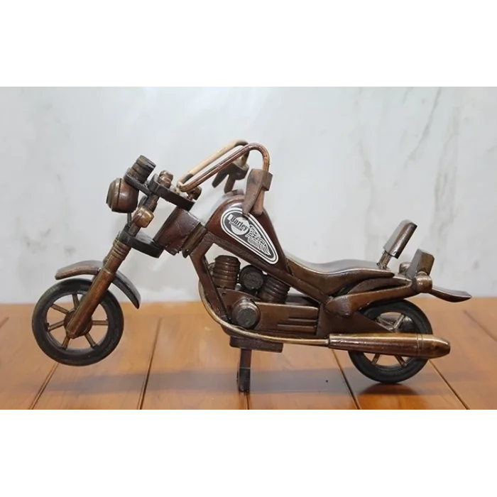 BUĞZ Ahşap Harley Motor Orta Boy L
