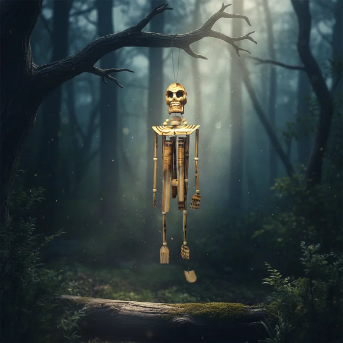 BUĞZ Ahşap İskelet Figürü