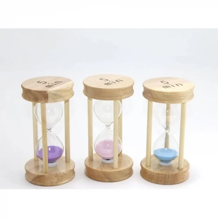  Ahşap Kum Saati 5 DK