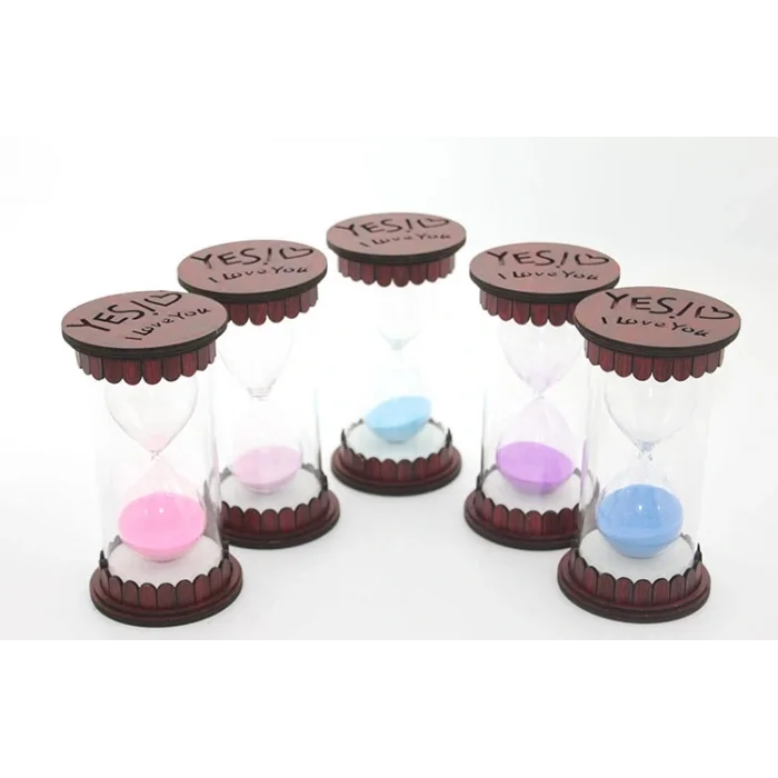 BUĞZ Ahşap Kum Saati Model 3