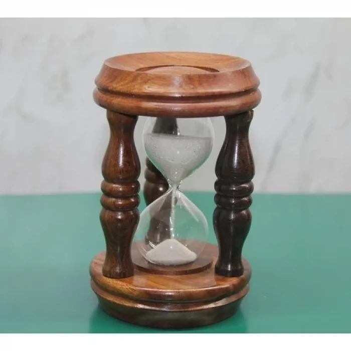  Ahşap Kum Saati Model 6