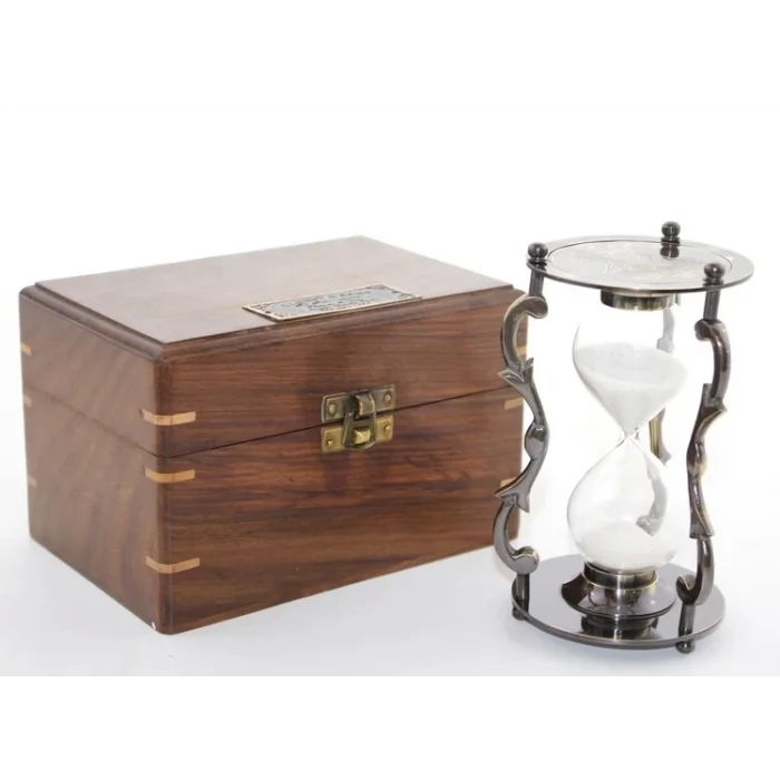 BUĞZ Ahşap Kutulu Pirinç Kumsaati Ksk2060