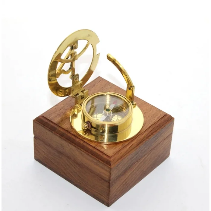 BUĞZ Ahşap Kutulu Pusula 2028/2.5