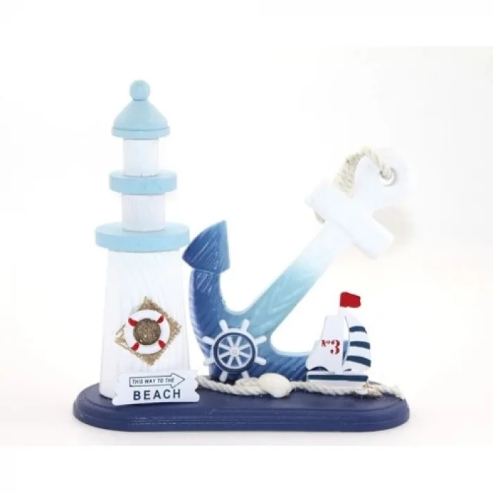  Ahşap Marin Çapalı Deniz Feneri