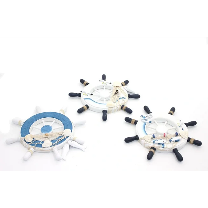 BUĞZ Ahşap Marin Duvara Asmalı Dümen