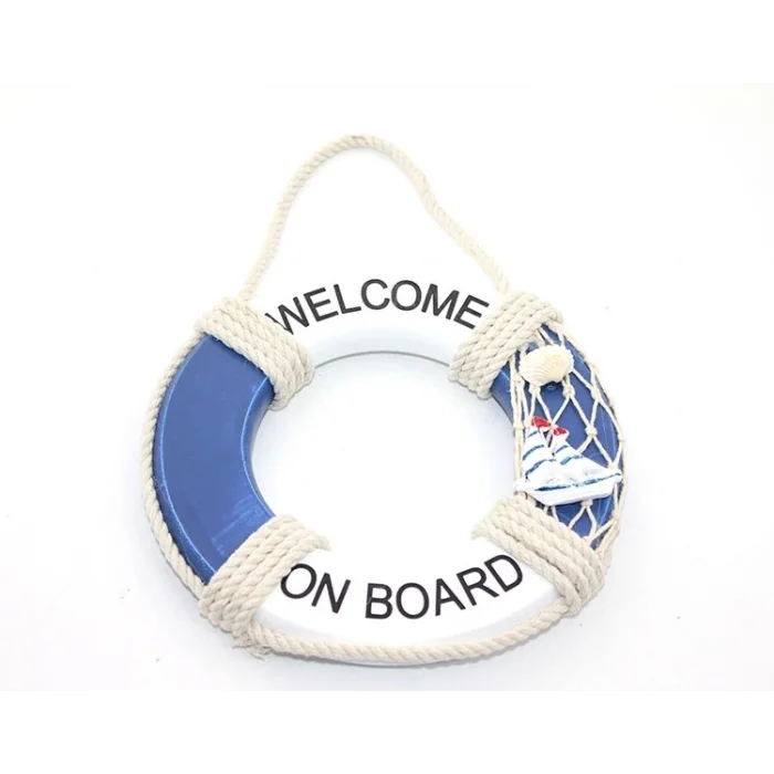 BUĞZ Ahşap Marin Duvara Asmalı Simit Model 1