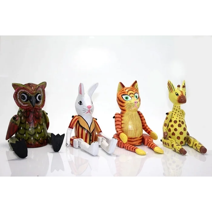 BUĞZ Ahşap Salanan Hayvan Figürü No:1