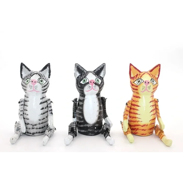 BUĞZ Ahşap Sallanan Kedi