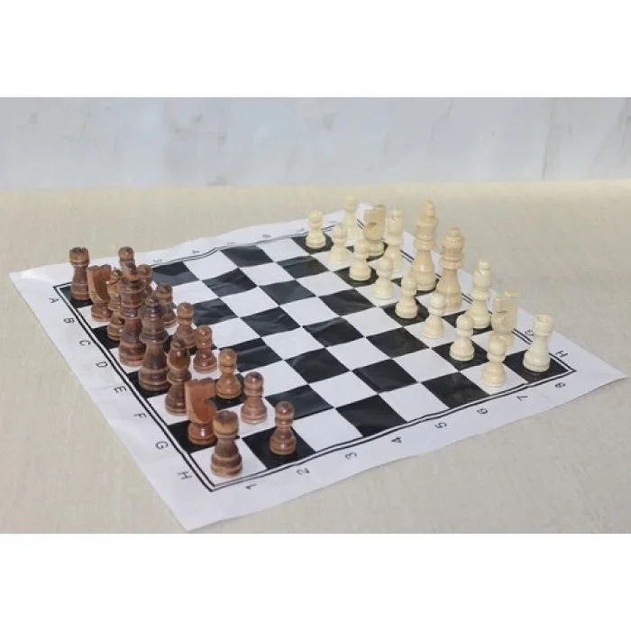  Ahşap Satranç Taşı 9 Cm