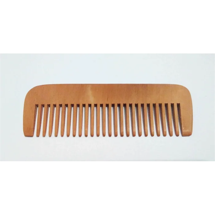 BUĞZ Ahşap Tarak Geniş Dişli 12li Paket