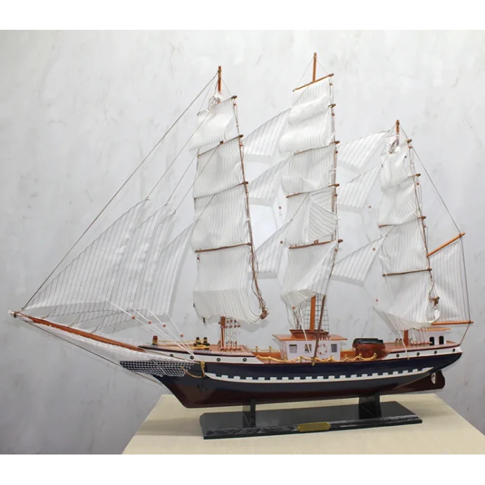 BUĞZ Ahşap Yelken Gemi Model 4