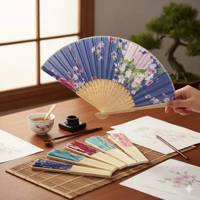 BUĞZ Ahşap Yelpaze Model 3