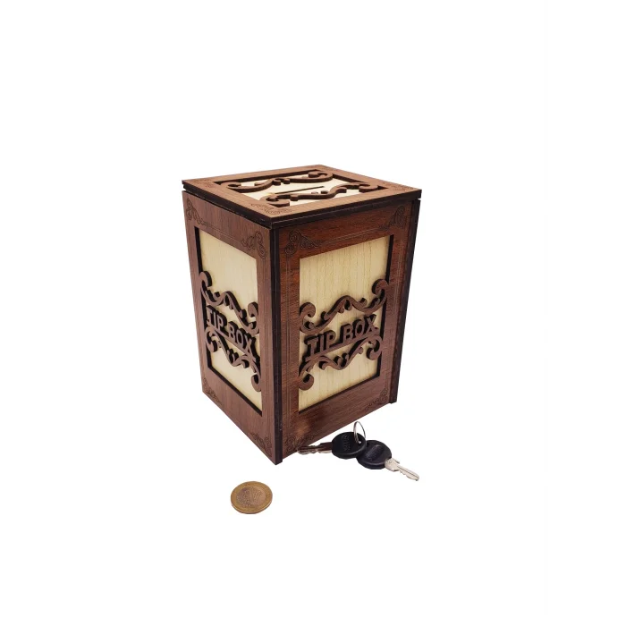  Ahşap MDF Tip Box Kutusu