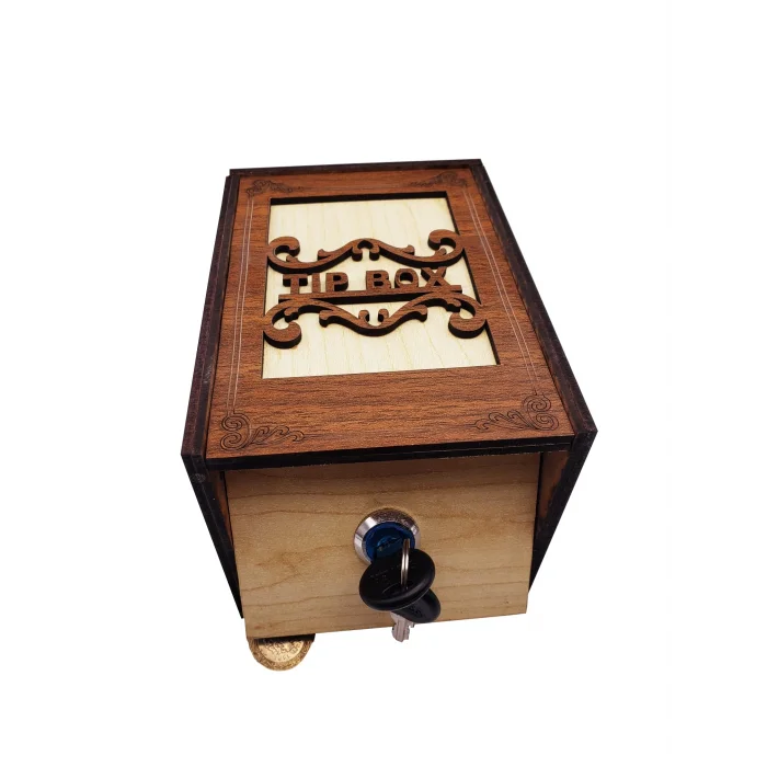  Ahşap MDF Tip Box Kutusu