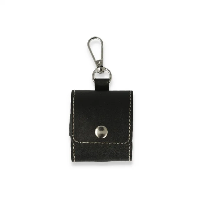 BUĞZ Airpods 2 (2.nesil) Askılı Kılıf - Siyah