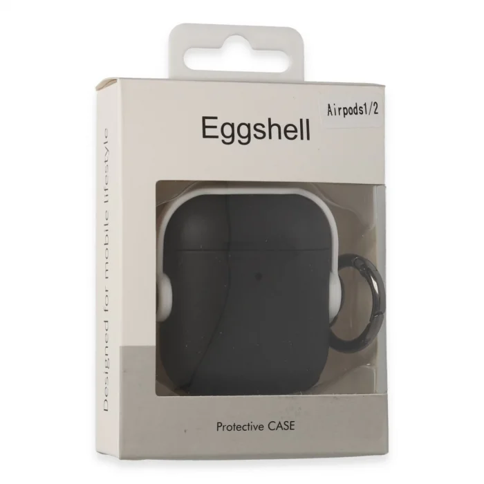 BUĞZ Airpods 2 (2.nesil) Cool Kılıf - Siyah