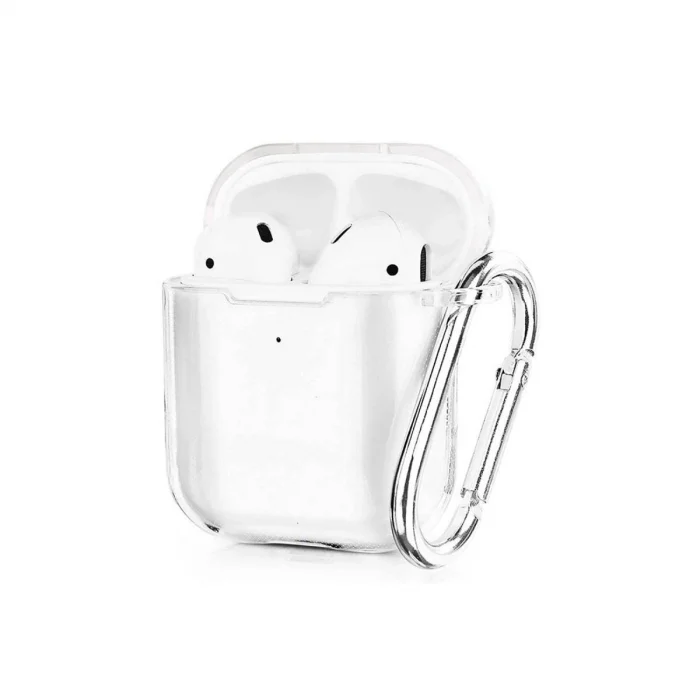 BUĞZ Airpods 2 (2.nesil) Hang Kılıf - Şeffaf