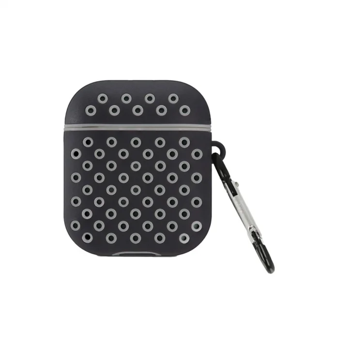 BUĞZ Airpods 2 (2.nesil) Spor Delikli Kılıf - Siyah-gri