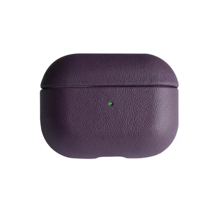 BUĞZ Airpods 3 (3.nesil) 405 Deri Kılıf - Mor