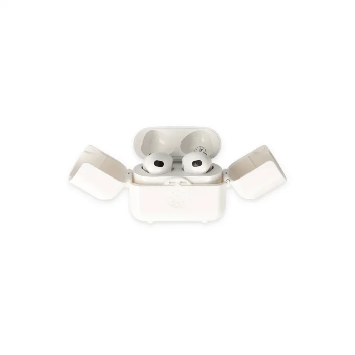 BUĞZ Airpods 3 (3.nesil) Basmalı Kılıf - Beyaz