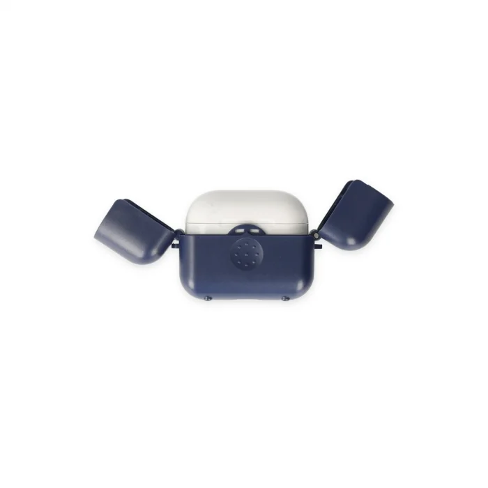 BUĞZ Airpods 3 (3.nesil) Basmalı Kılıf - Lacivert