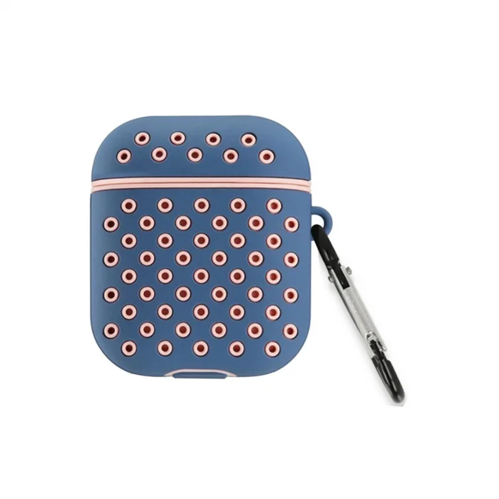 BUĞZ Airpods 3 (3.nesil) Spor Delikli Kılıf - Mavi-pembe