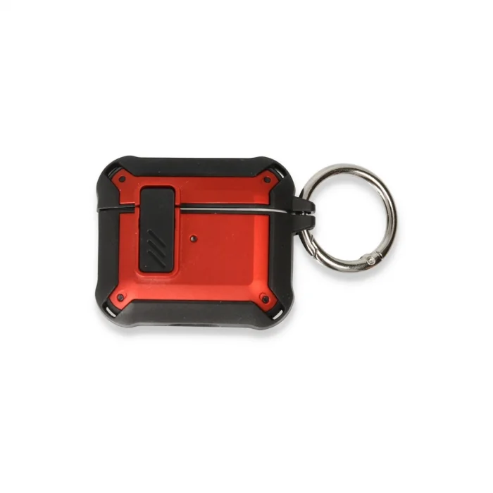 BUĞZ Airpods 3 (3.nesil) Truva Kılıf - Kırmızı