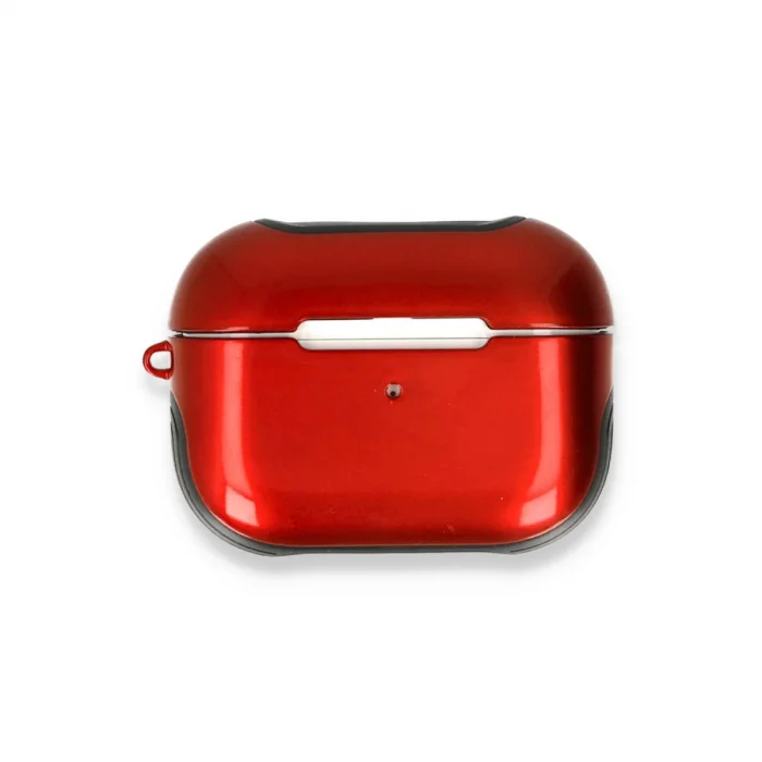 BUĞZ Airpods Pro (1.nesil) 3in1 Kılıf - Kırmızı